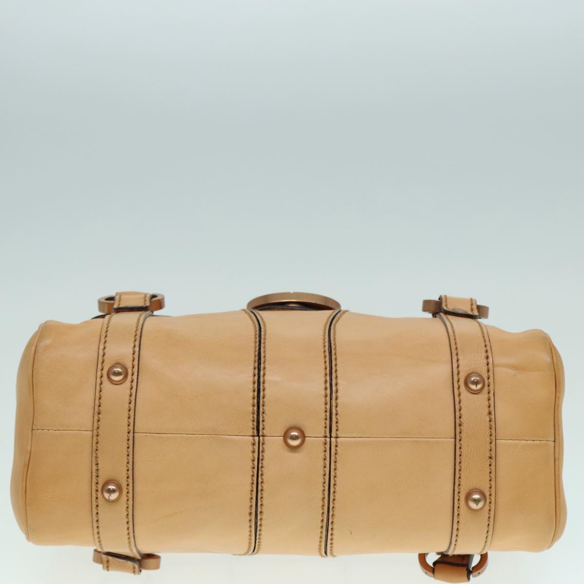 Gucci Beige Leather Handbag ()