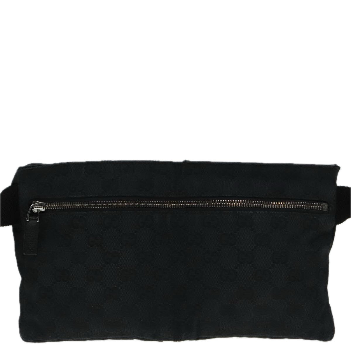 Gucci Black Canvas Shoulder Bag ()