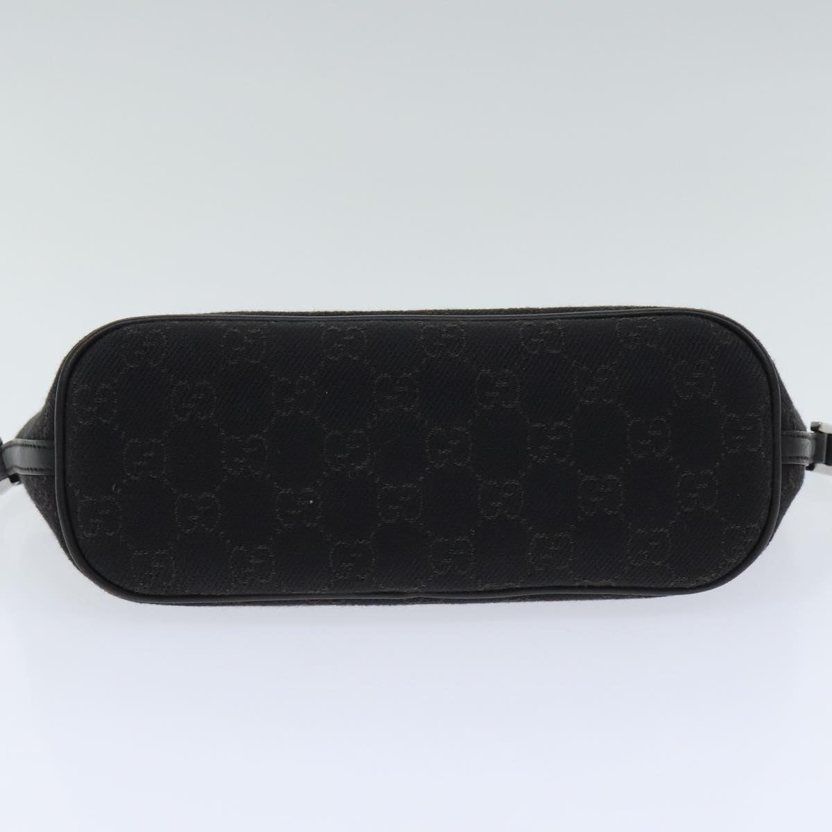 Gucci Baguette Black Canvas Clutch Bag ()