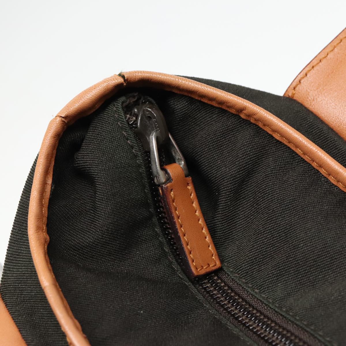 Gucci Khaki Canvas Tote Bag ()