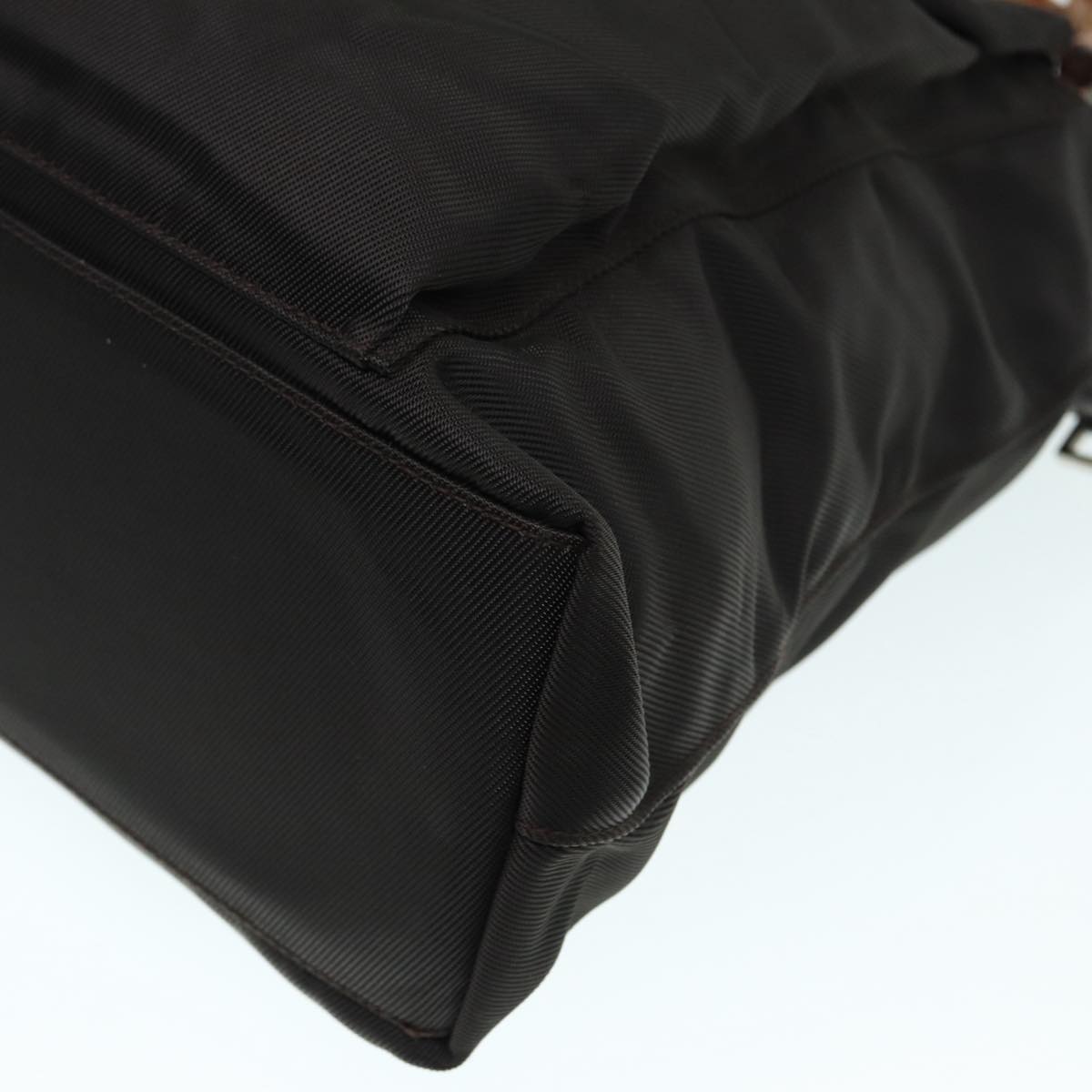 Gucci Bamboo Khaki Synthetic Tote Bag ()