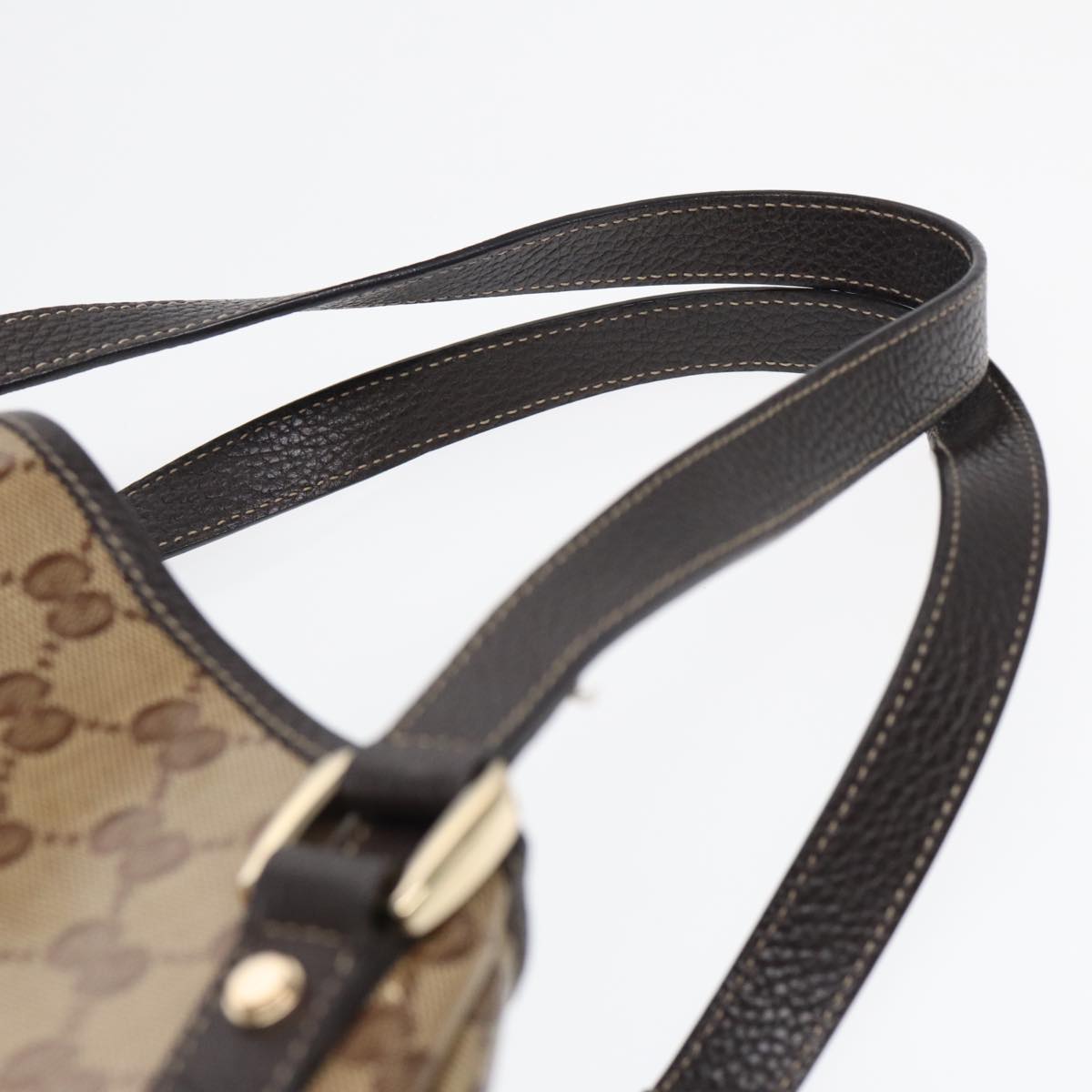 Gucci Abbey Beige Canvas Tote Bag ()