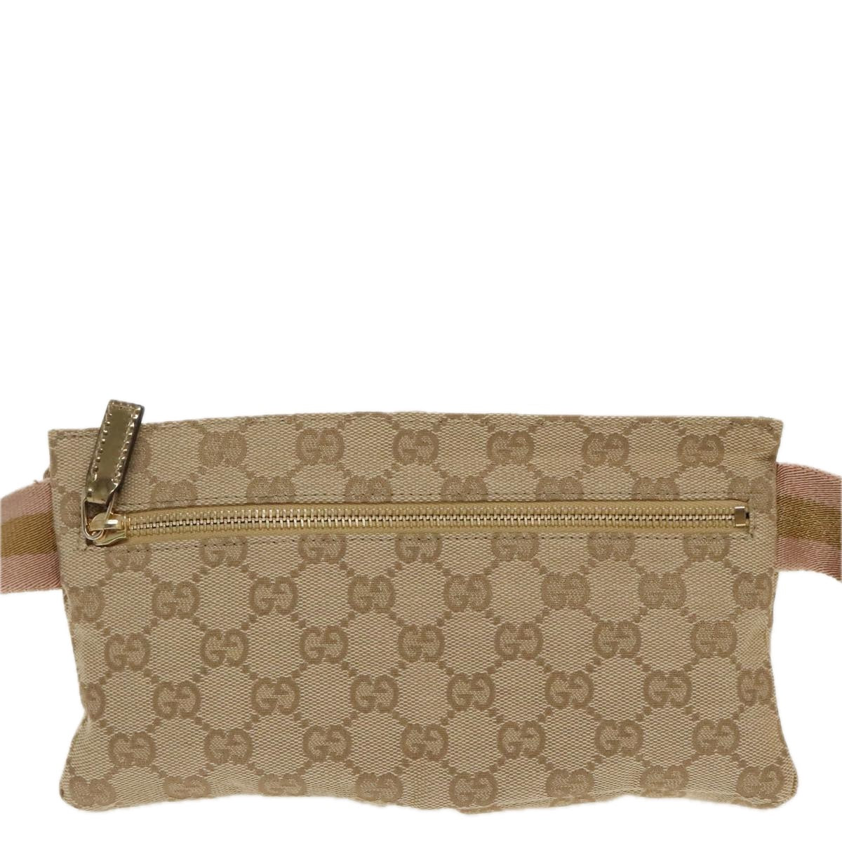 Gucci Beige Canvas Shoulder Bag ()