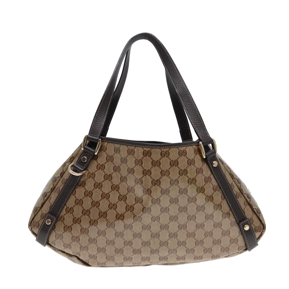Gucci Abbey Beige Canvas Tote Bag ()