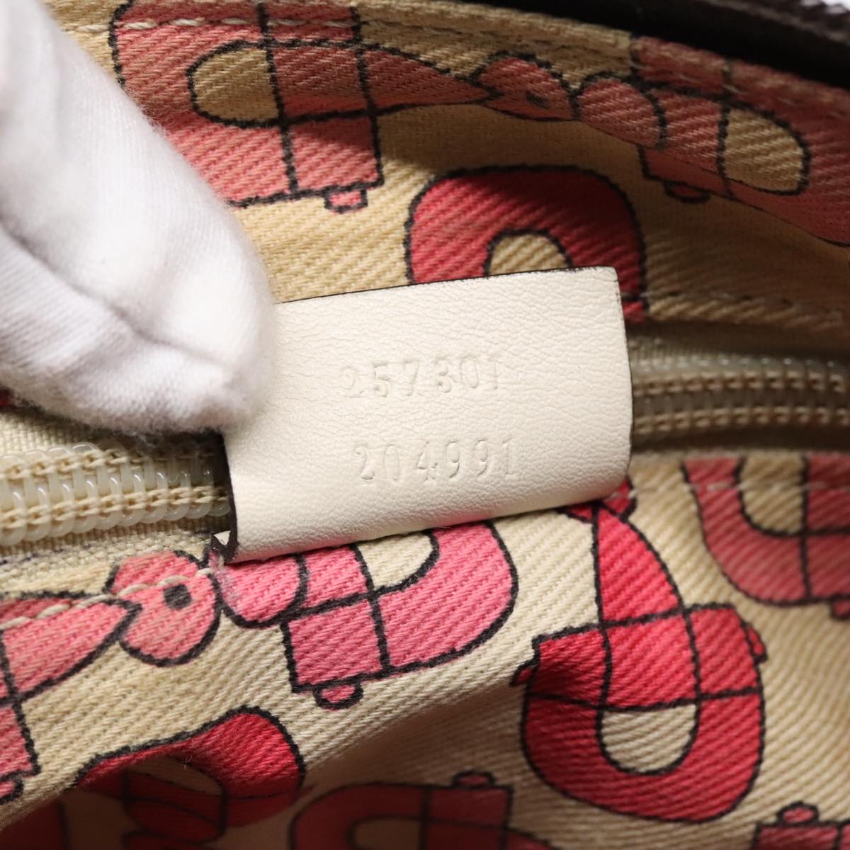 Gucci Brown Canvas Shoulder Bag ()