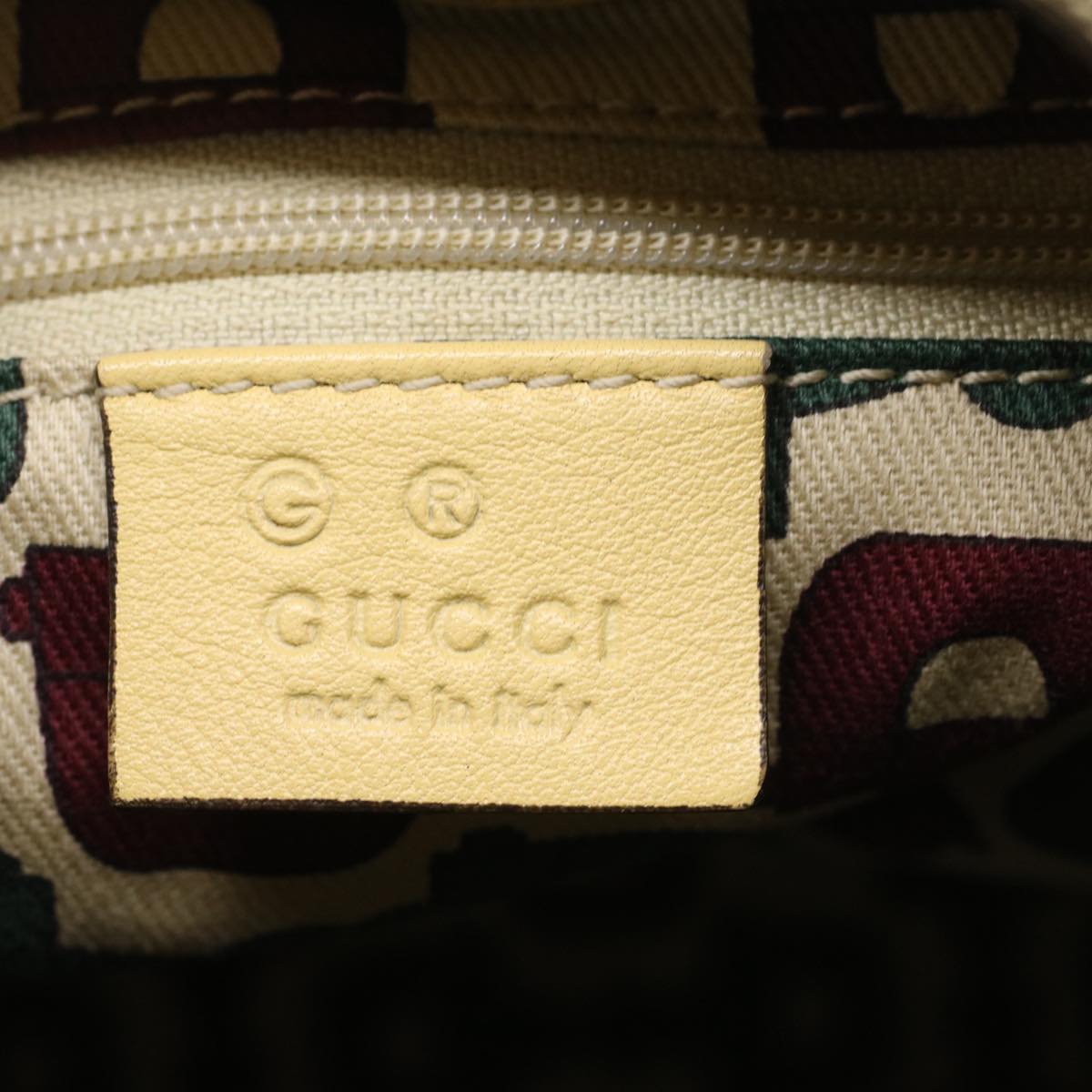 Gucci Hobo Grey Canvas Shoulder Bag ()