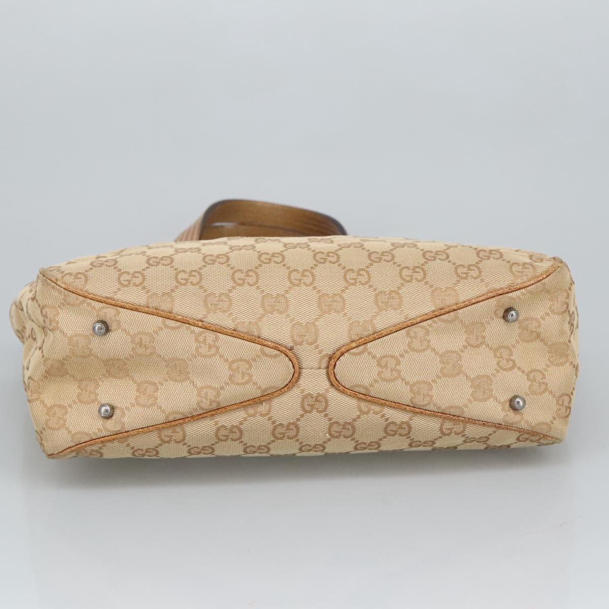 Gucci Beige Canvas Shoulder Bag ()