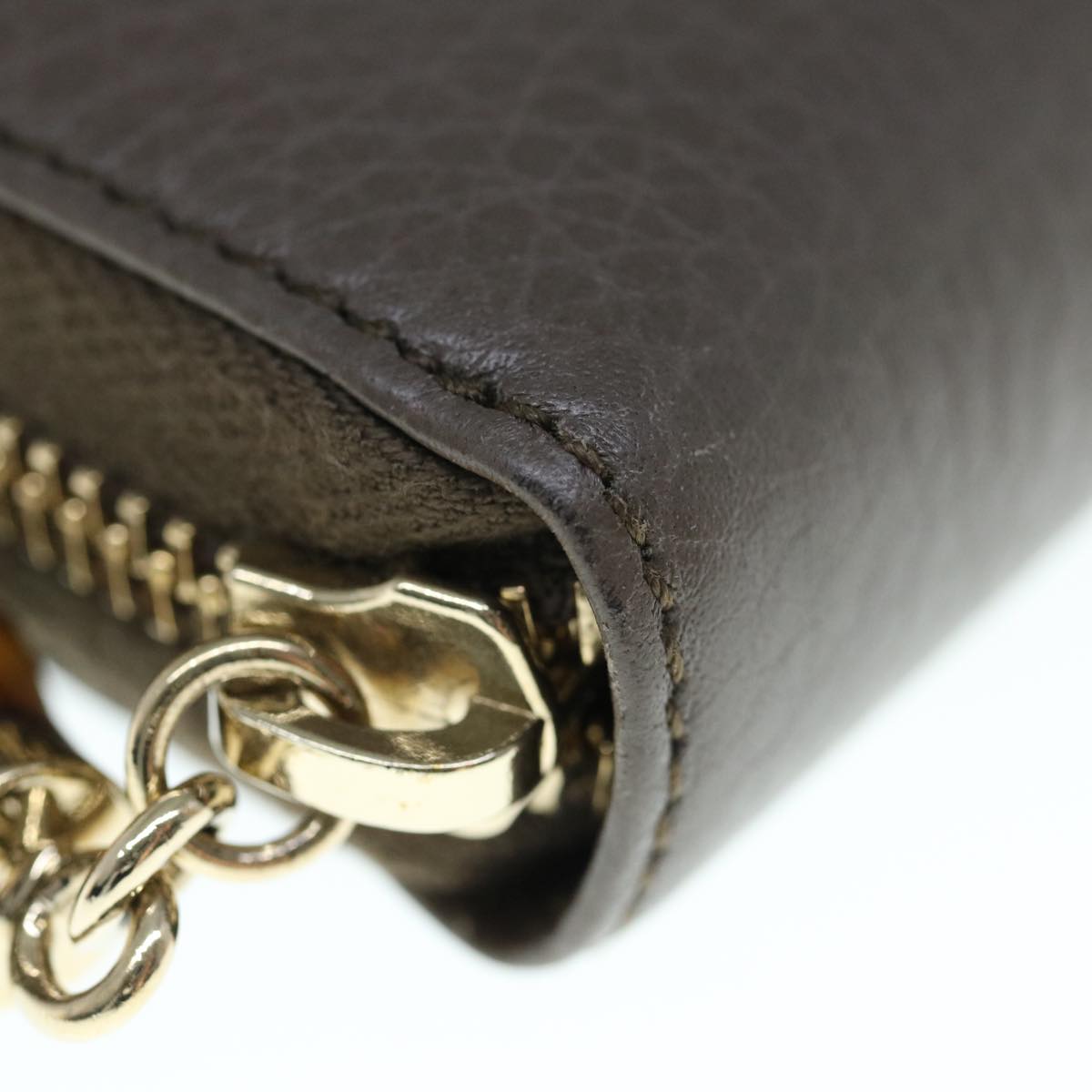 Gucci Grey Leather Wallet  ()