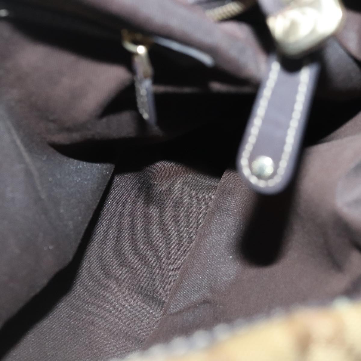 Gucci Gg Crystal Beige Canvas Shoulder Bag ()