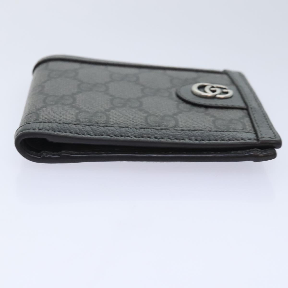 Gucci Ophidia Grey Canvas Wallet  ()
