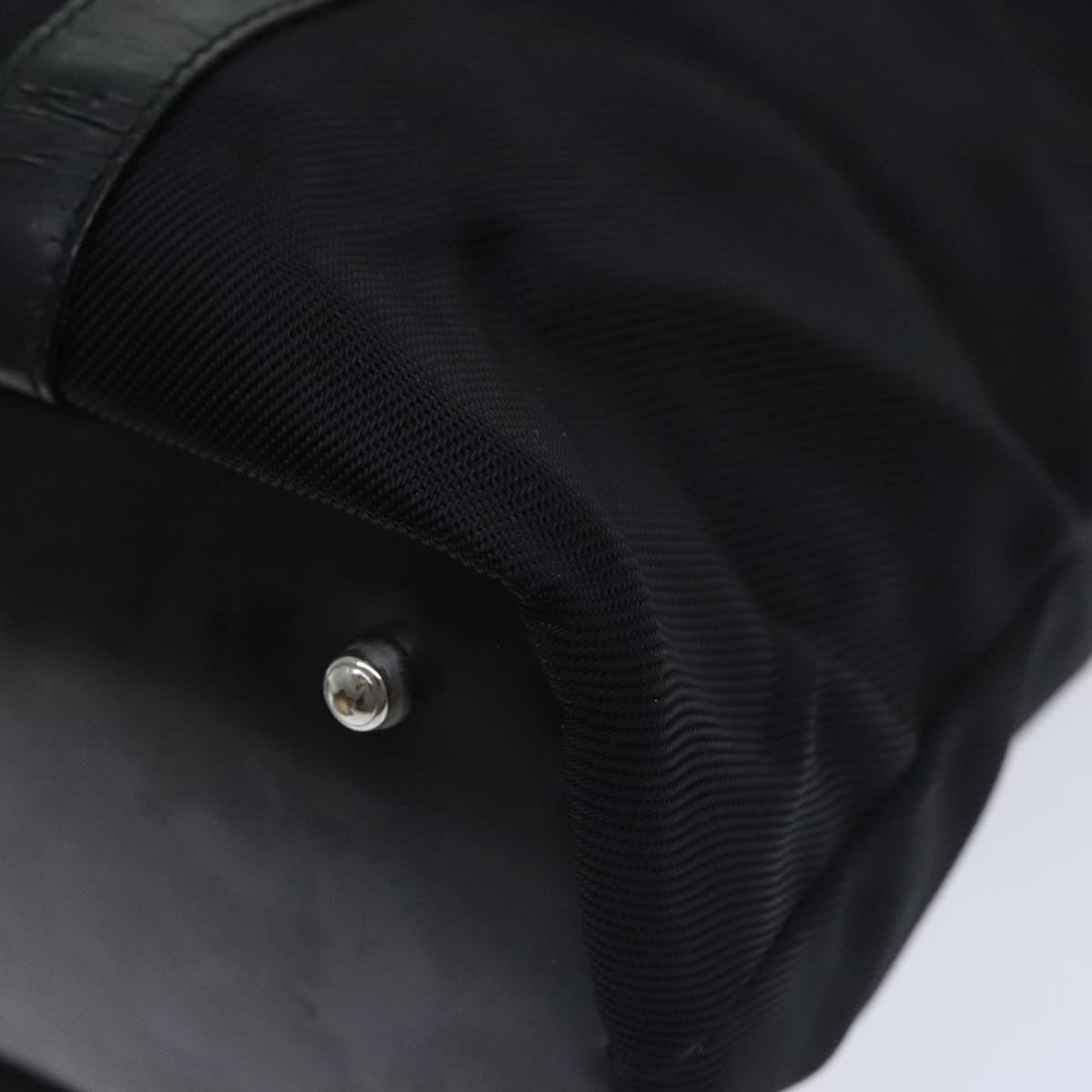 Gucci Bamboo Black Leather Handbag ()