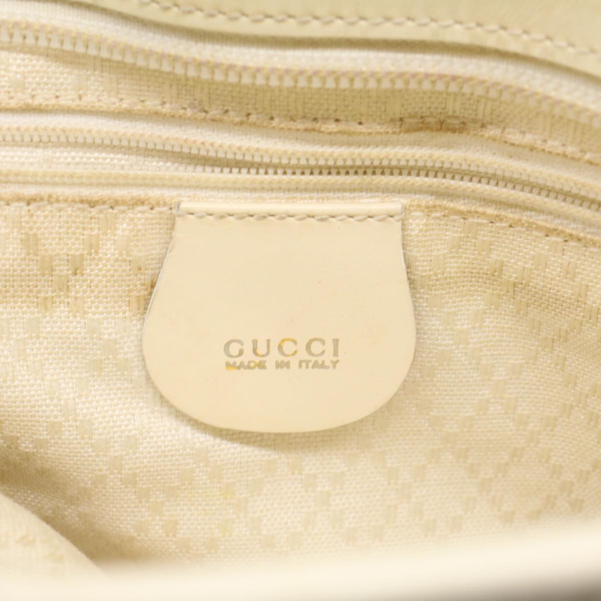 Gucci Beige Synthetic Tote Bag ()
