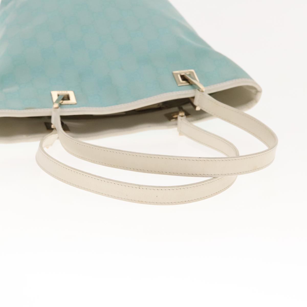 Gucci Blue Canvas Tote Bag ()