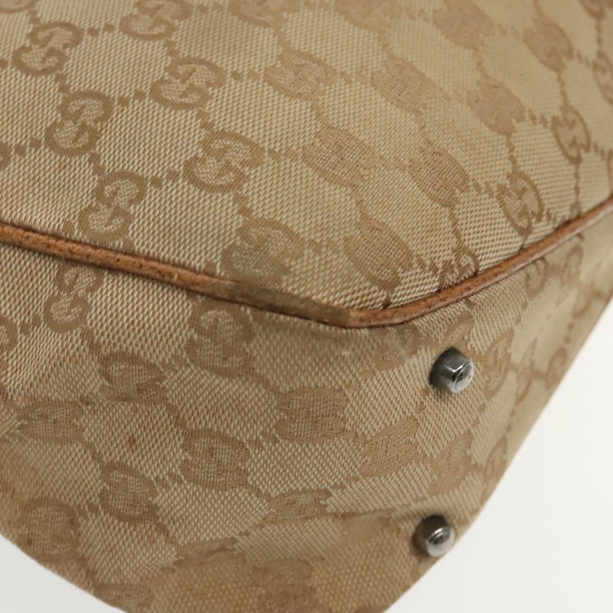 Gucci -- Brown Canvas Handbag ()