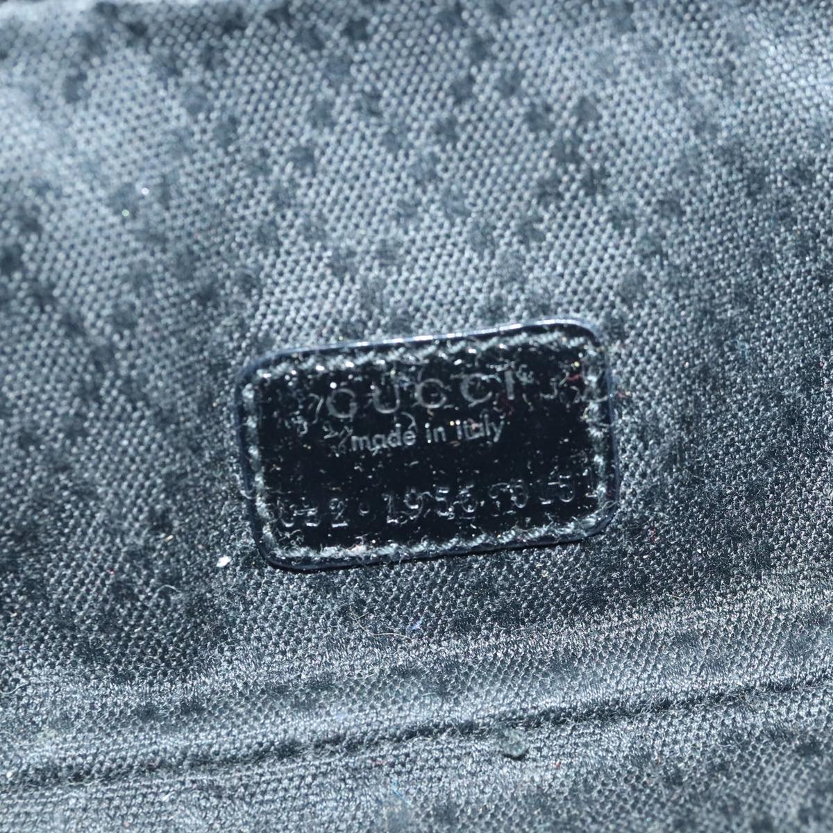 Gucci Bamboo Black Canvas Clutch Bag ()