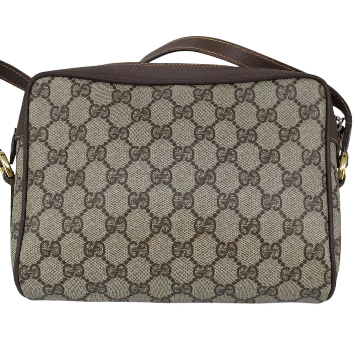 Gucci Ophidia Beige Canvas Shoulder Bag ()