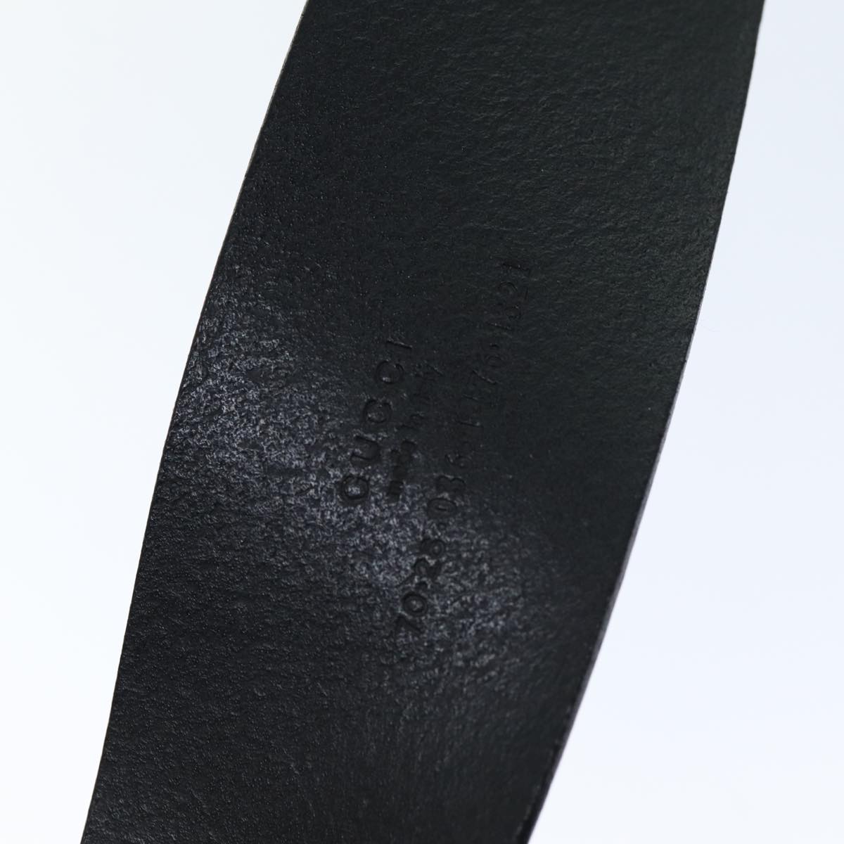 Gucci Black Leather Belt  ()