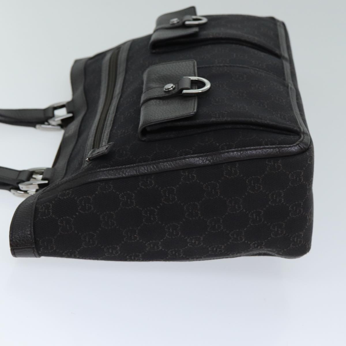 Gucci Abbey Brown Canvas Tote Bag ()