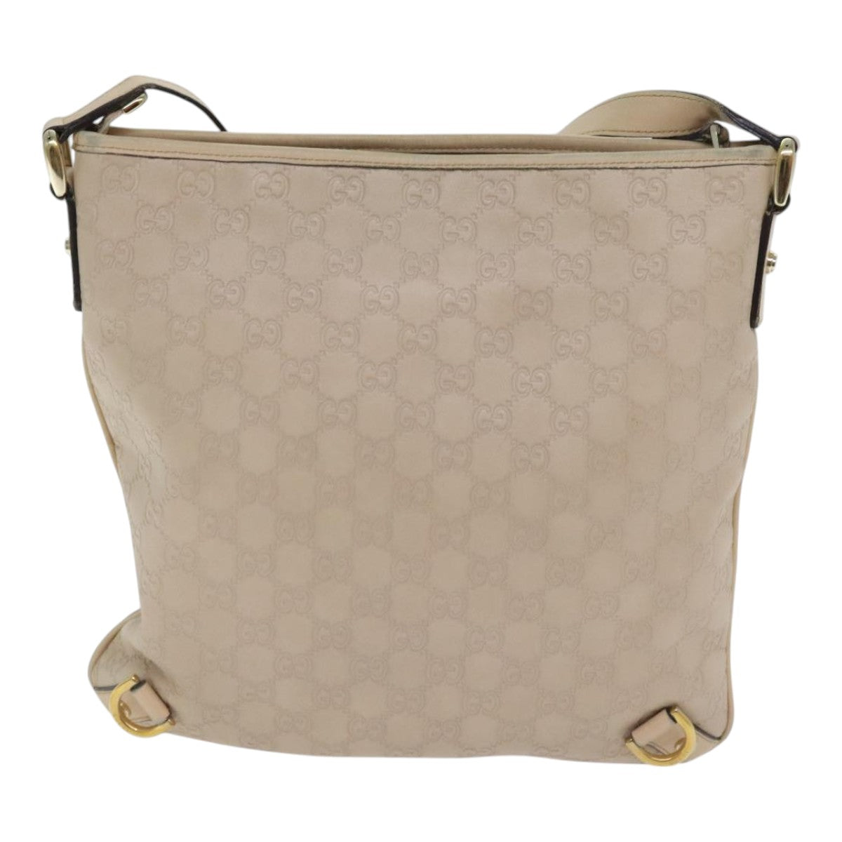 Gucci Guccissima Beige Canvas Shoulder Bag ()