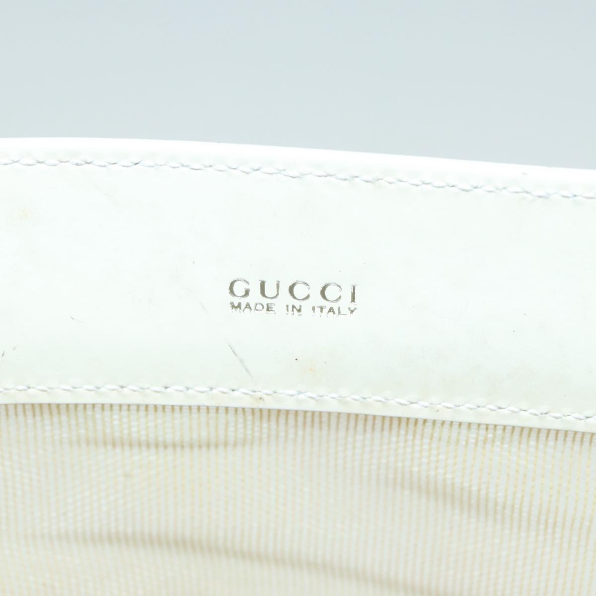 Gucci By The Way Beige Patent Leather Tote Bag ()