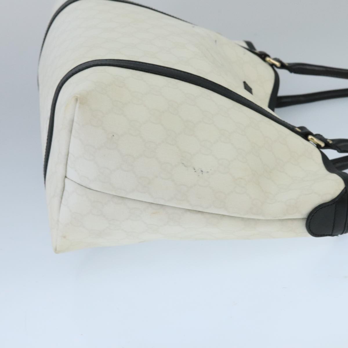 Gucci White Canvas Tote Bag ()
