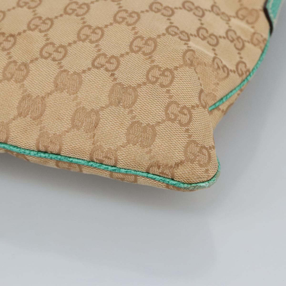 Gucci Beige Canvas Shoulder Bag ()