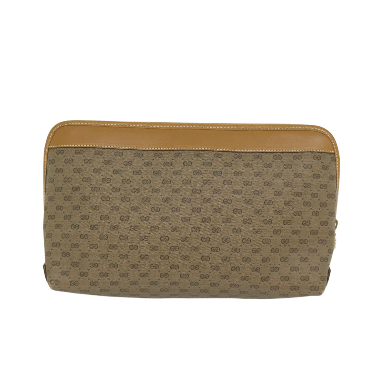 Gucci Beige Canvas Clutch Bag ()