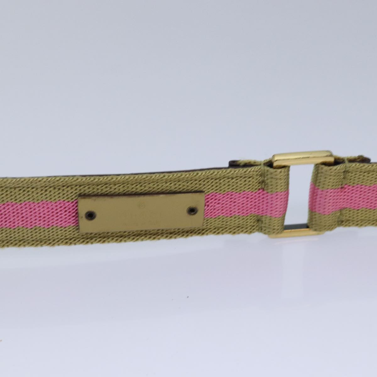 Gucci Multicolour Canvas Belt  ()