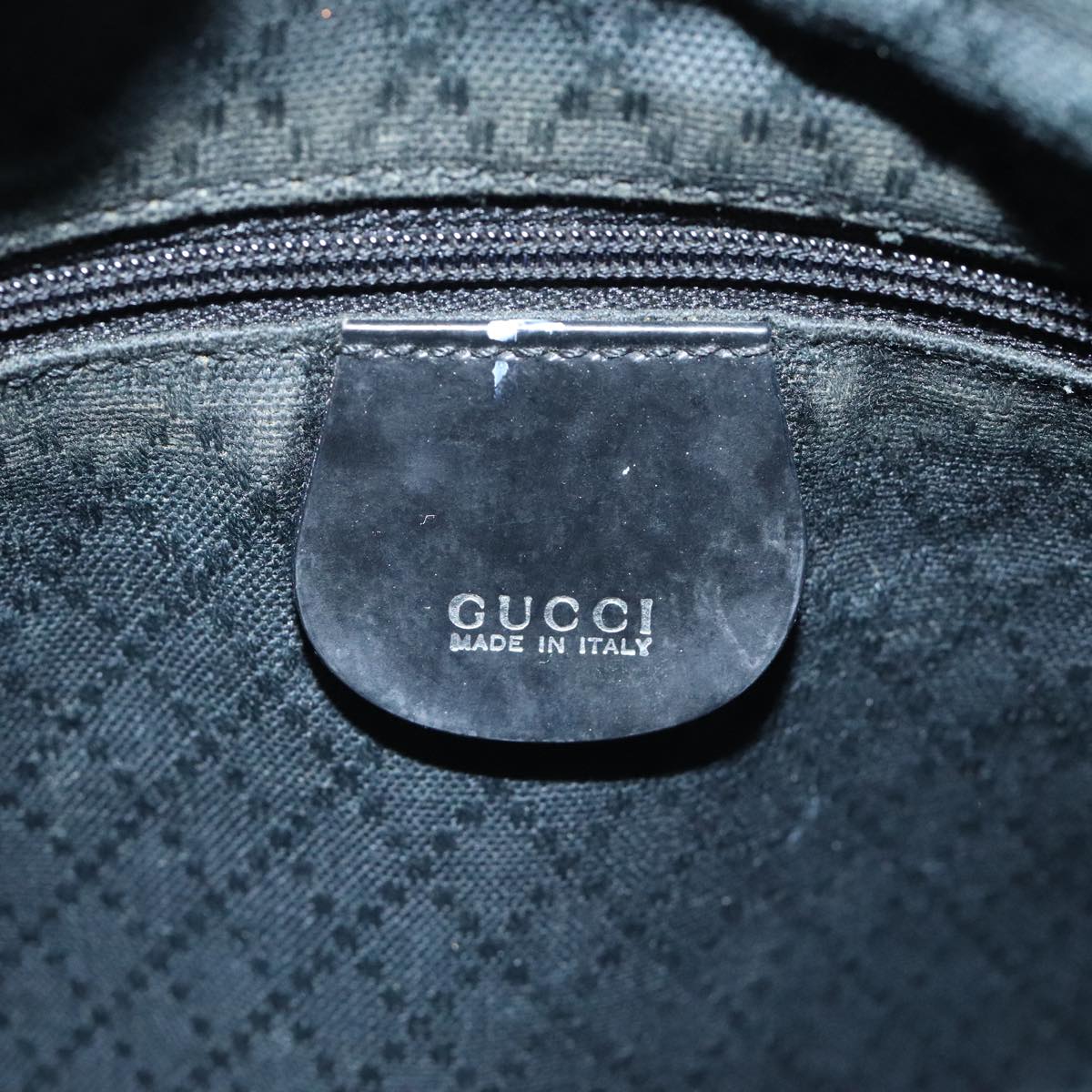 Gucci Bamboo Black Synthetic Handbag ()
