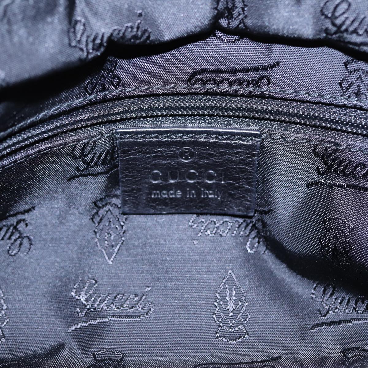 Gucci Black Leather Handbag ()