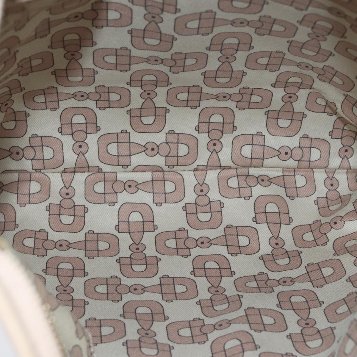 Gucci Guccissima Beige Canvas Shoulder Bag ()