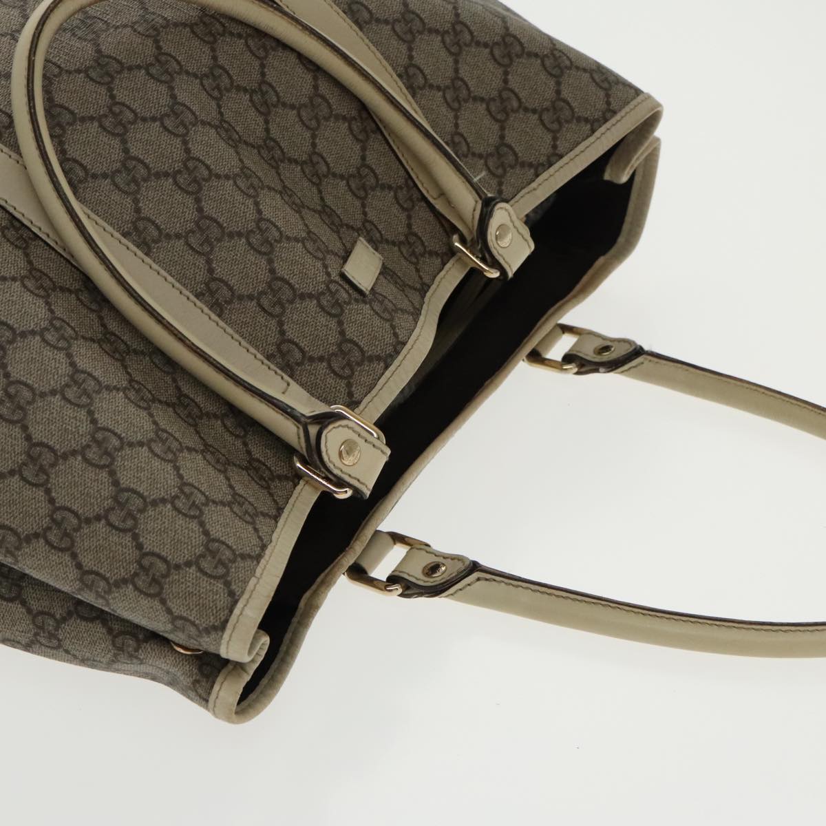 Gucci Beige Canvas Tote Bag ()