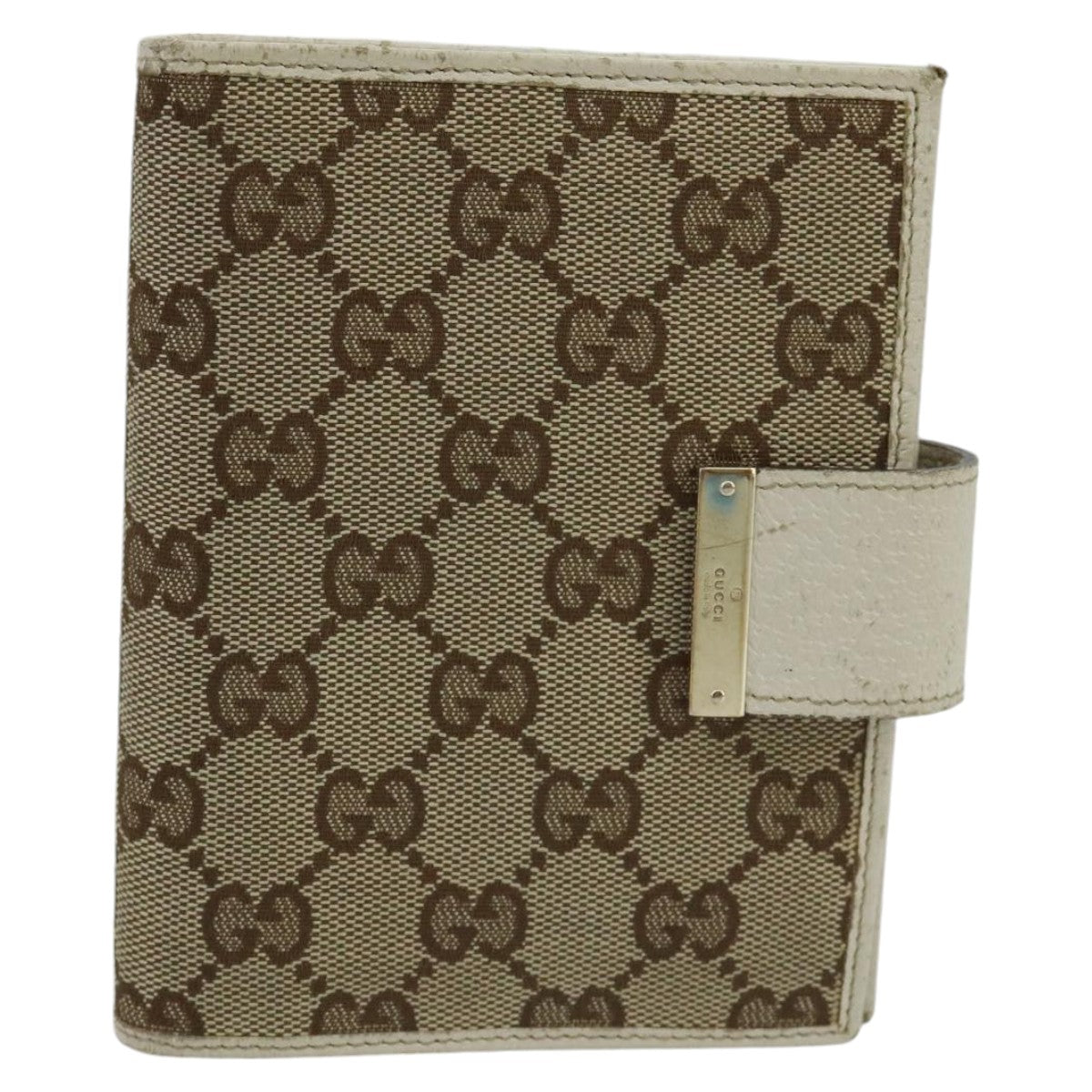 Gucci Couverture Agenda Beige Canvas Wallet  ()