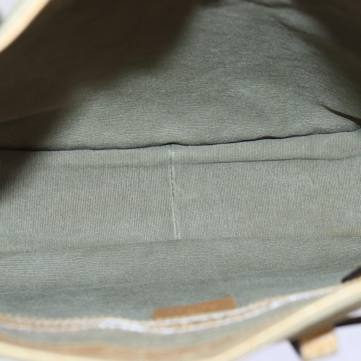 Gucci Beige Canvas Handbag ()