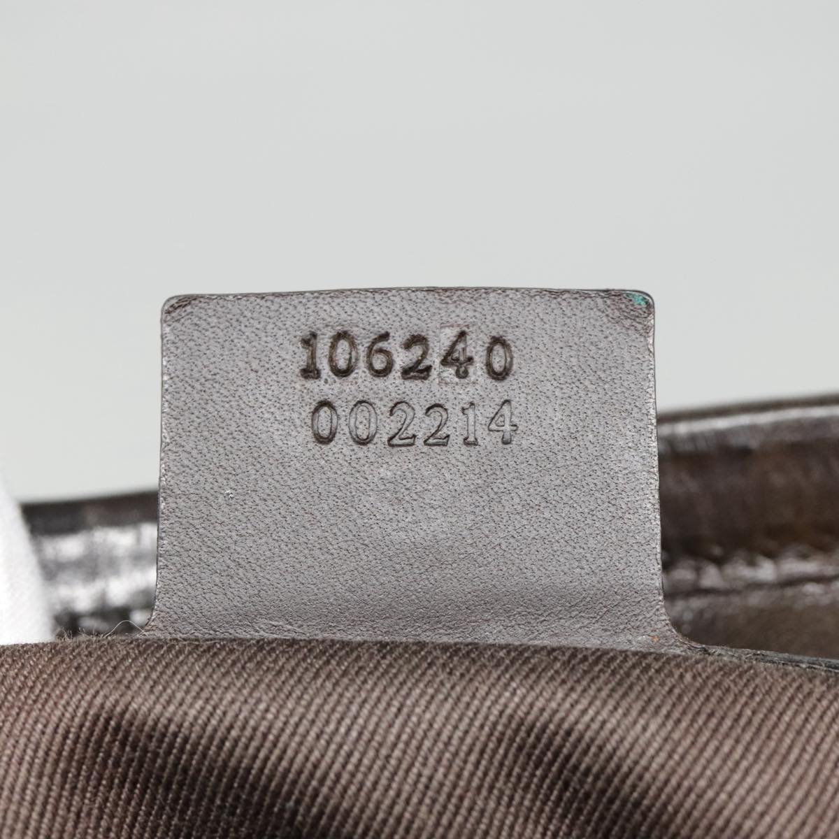 Gucci Brown Canvas Shoulder Bag ()