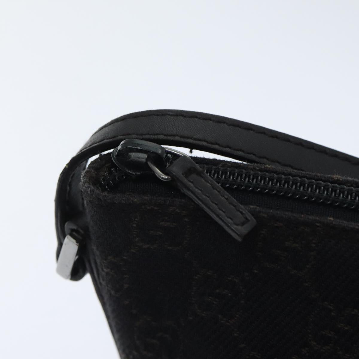 Gucci Baguette Black Canvas Clutch Bag ()