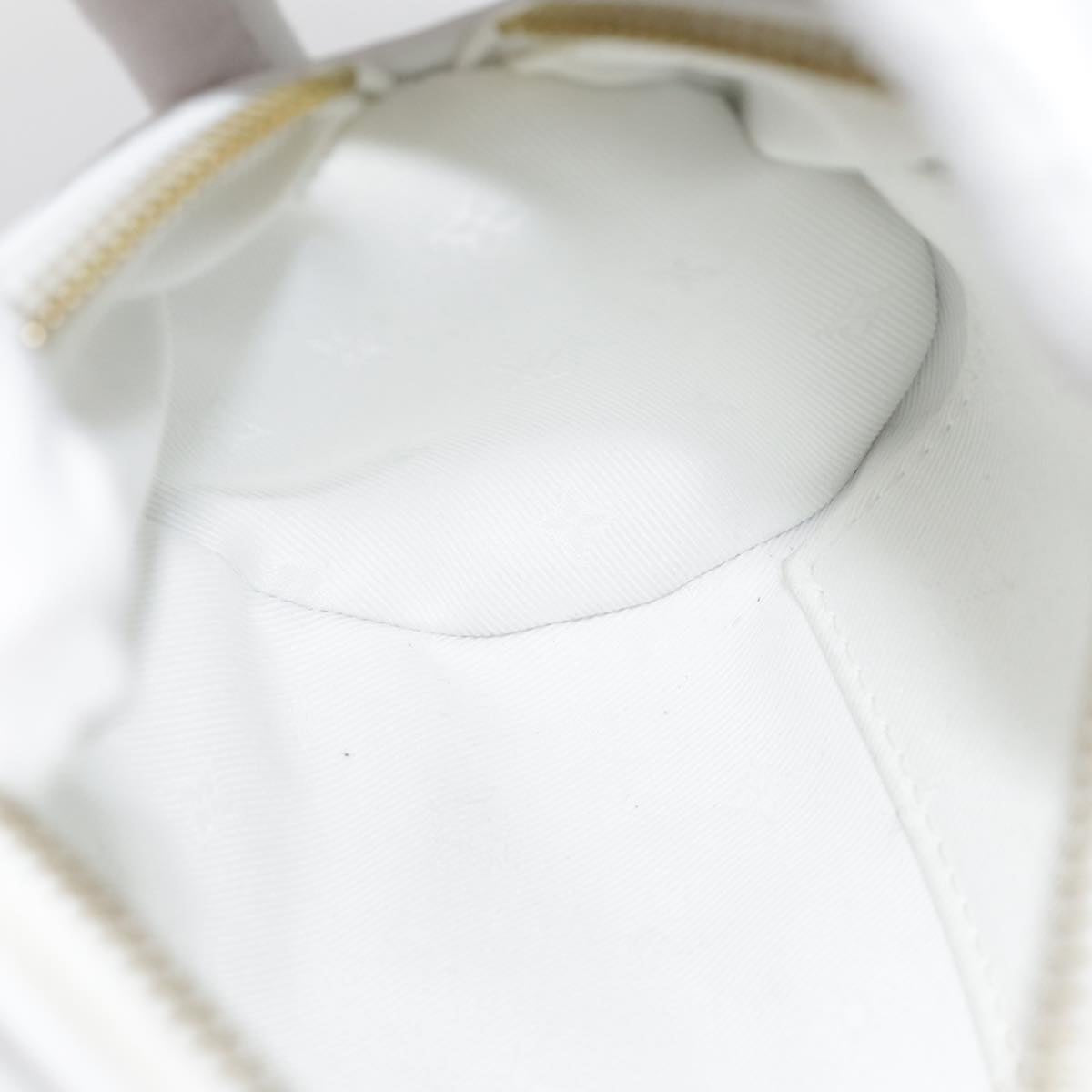 Louis Vuitton Papillon White Leather Handbag ()