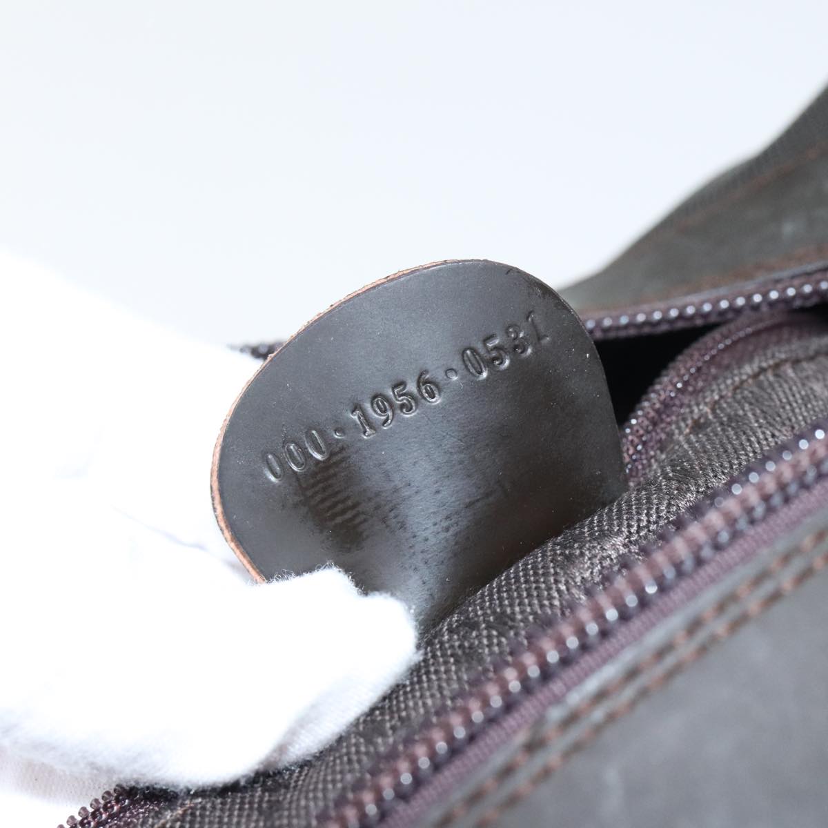 Gucci Bamboo Brown Synthetic Handbag ()