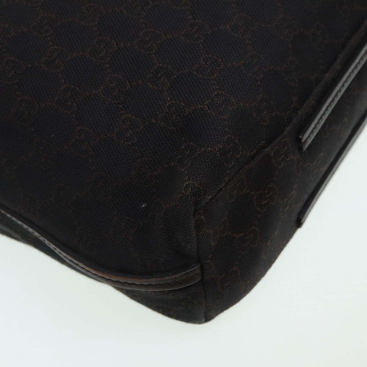 Gucci Gg Canvas Black Canvas Shoulder Bag ()