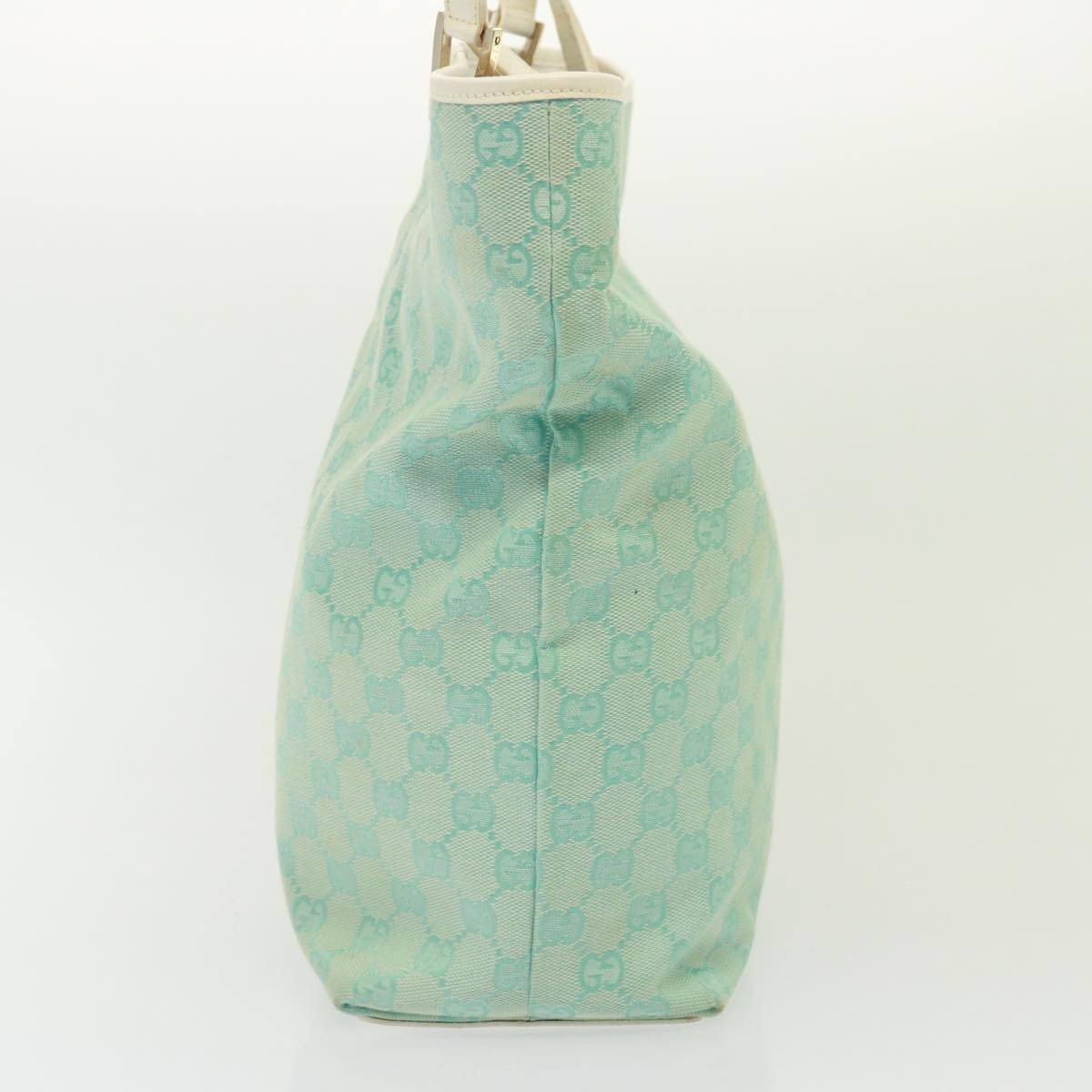 Gucci Gg Canvas Blue Canvas Shoulder Bag ()