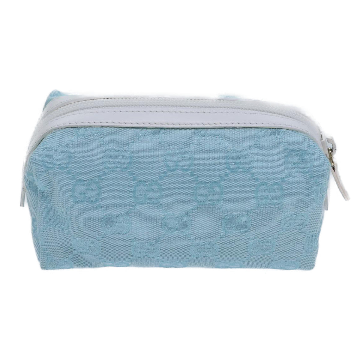 Gucci Gg Canvas Blue Canvas Clutch Bag ()