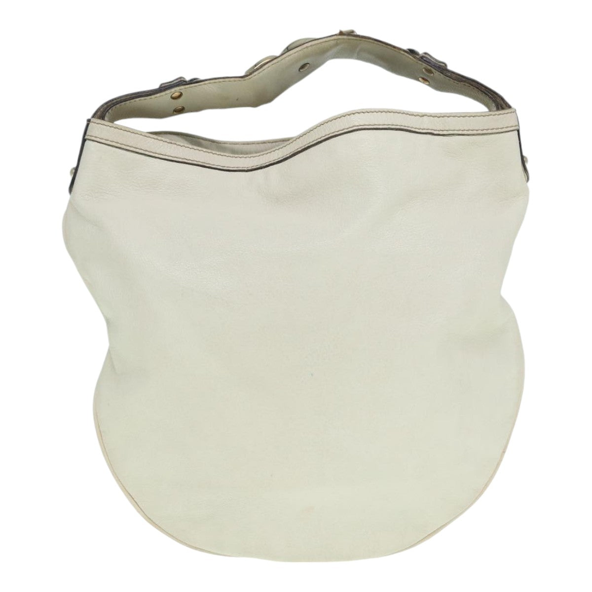 Gucci Hobo Beige Leather Shoulder Bag ()