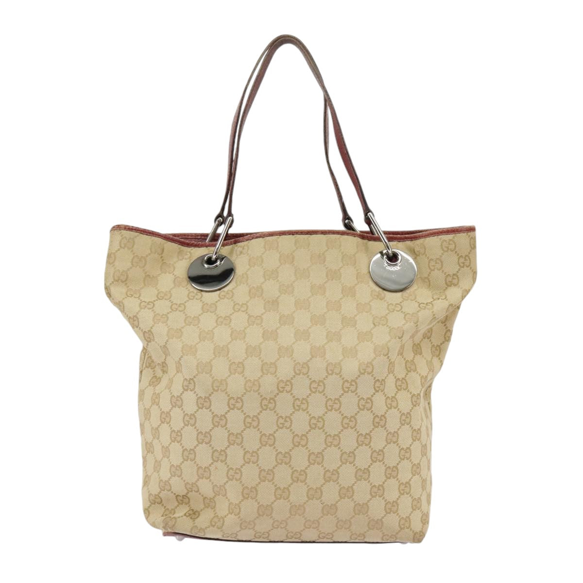 Gucci Beige Canvas Tote Bag ()