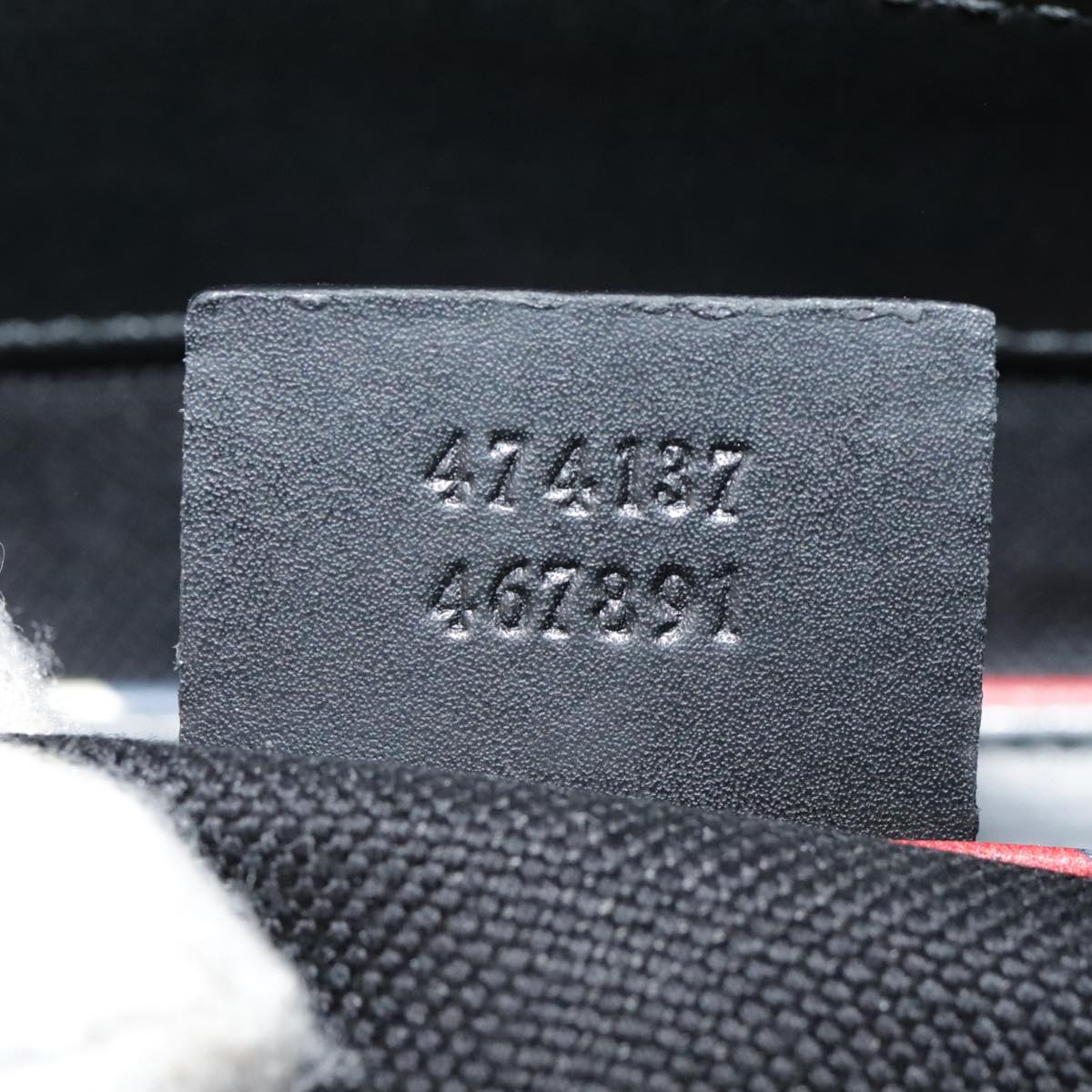 Gucci Jackie Black Canvas Shoulder Bag ()