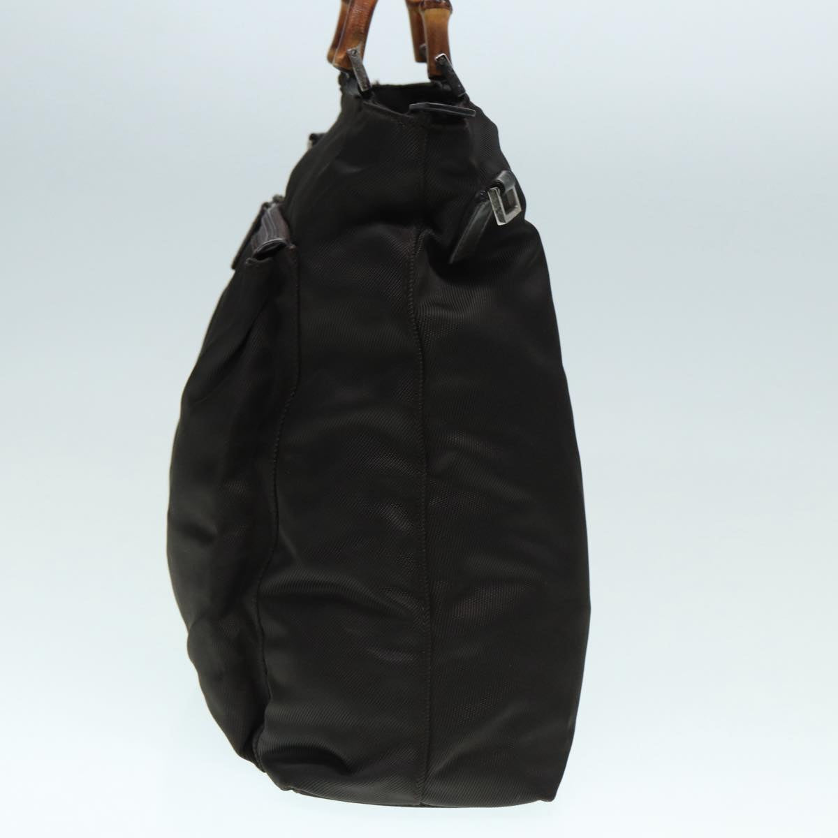 Gucci Bamboo Khaki Synthetic Tote Bag ()