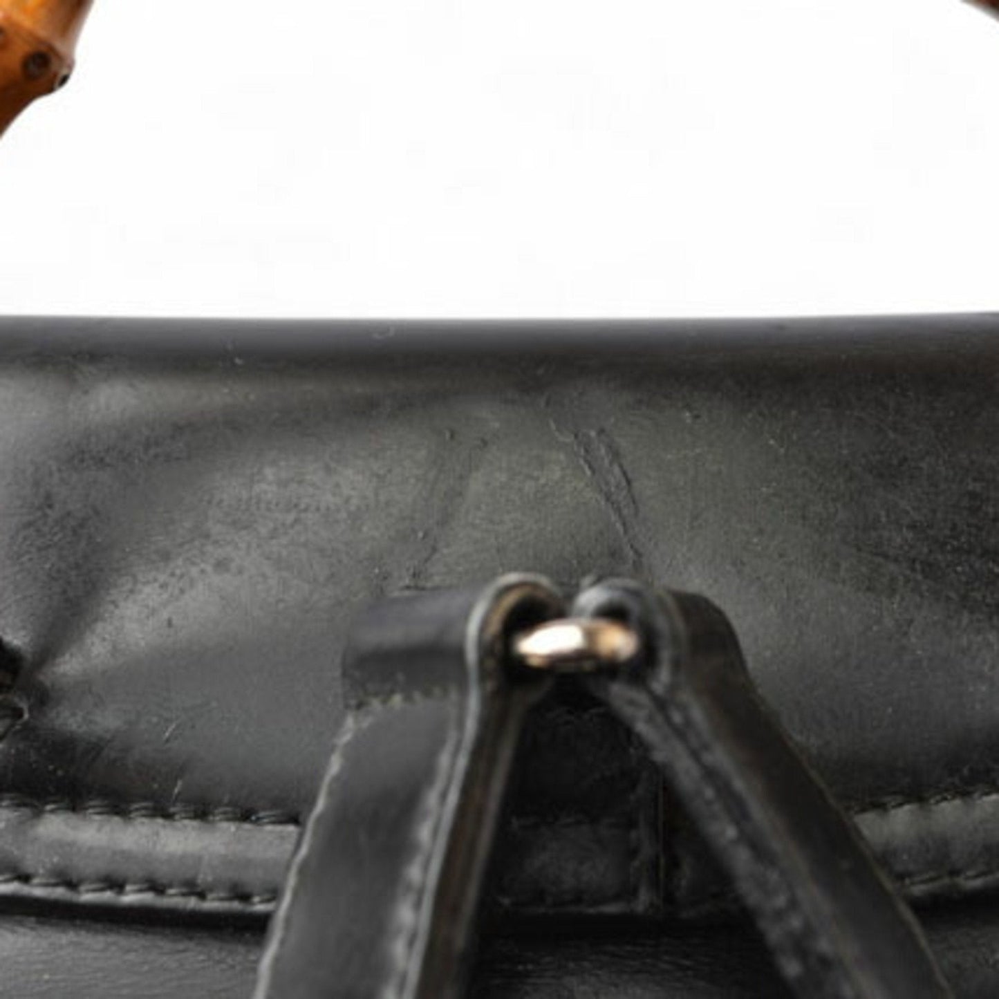 Gucci Black Leather Backpack ()