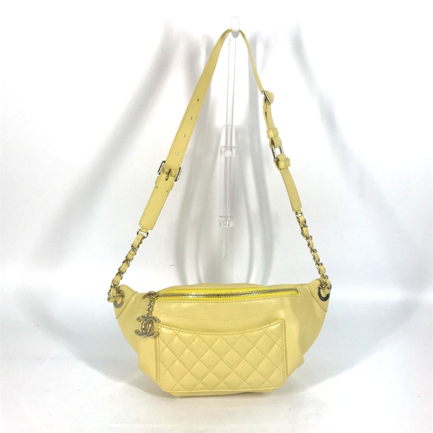 Chanel Yellow Leather Other ()