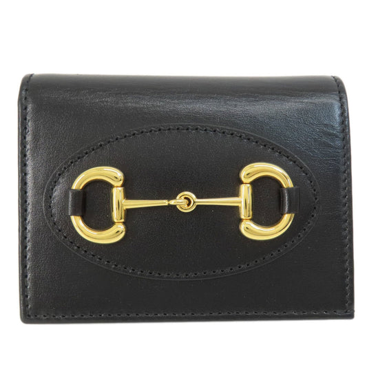 Gucci Black Leather Wallet (Bi-Fold) ()