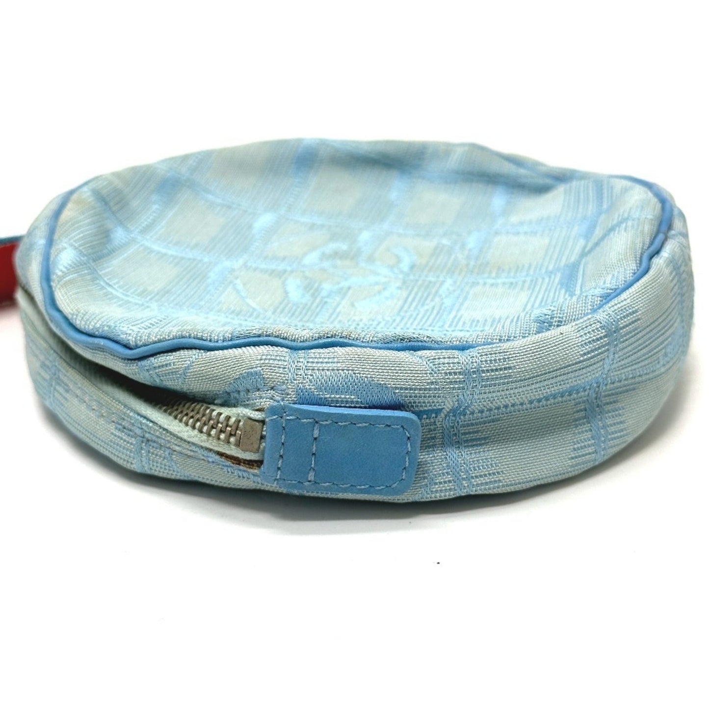 Chanel Blue Nylon Pouch ()