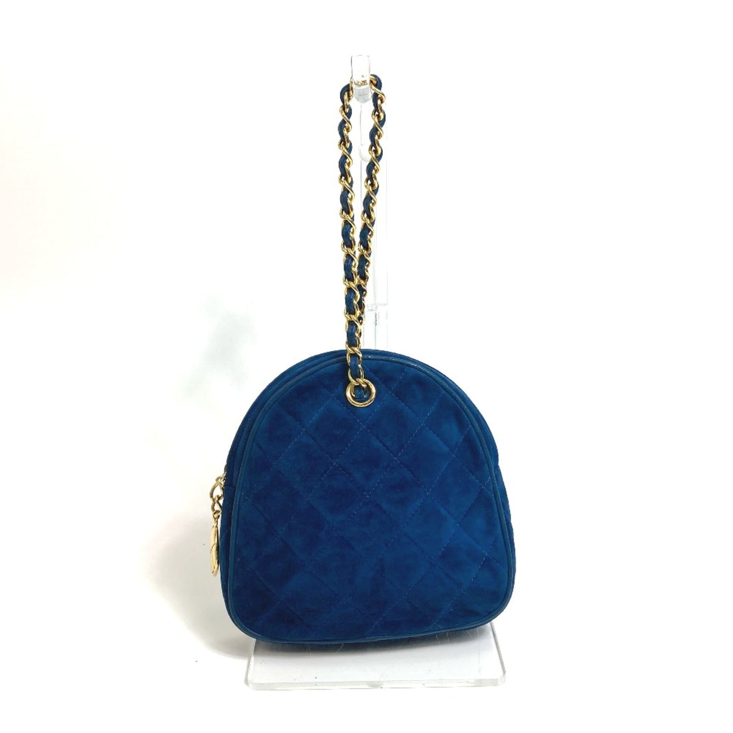Chanel Blue Leather Handbag ()